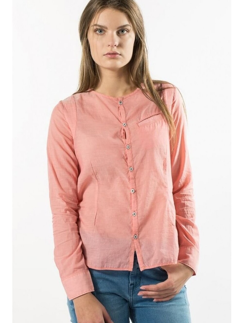 NWT G-Star RAW S.F. Pearl Slim Shirt Coral Pink L 2012 Deadstock